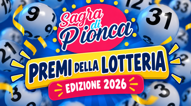 Estrazioni lotteria Sagra 2026