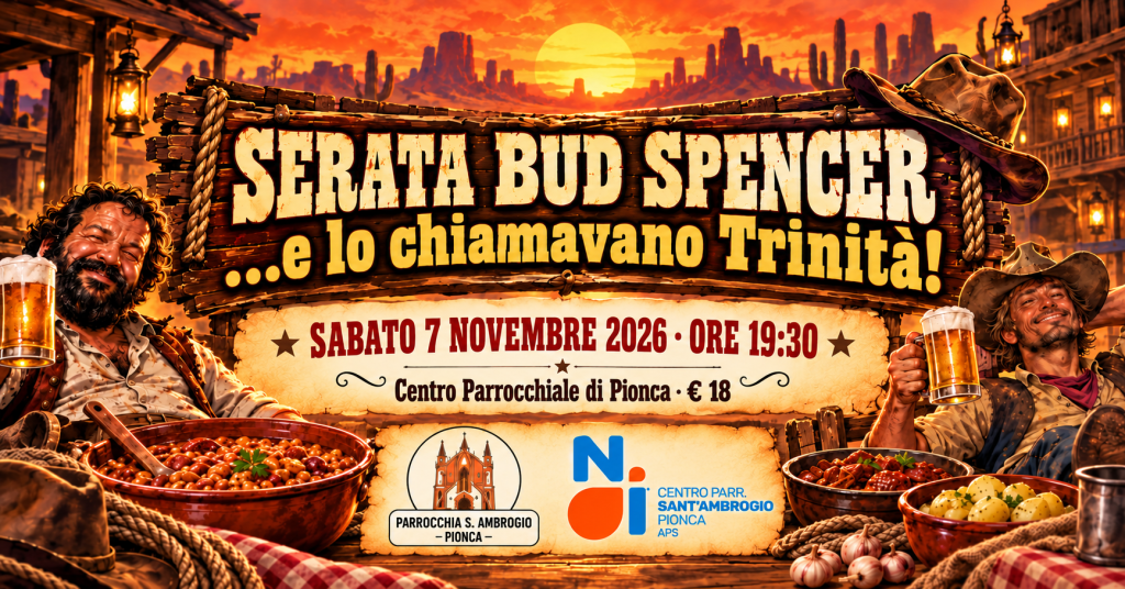 Serata Bud Spencer: …e lo chiamavano Trinità! — 7 novembre 2026